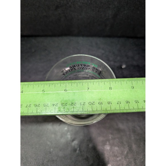 Saturday Evening Post Glass, Norman Rockwell Highball Glass, Retro Barware, 4.25 - Picture 9 of 9